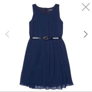 Polo pleated dress